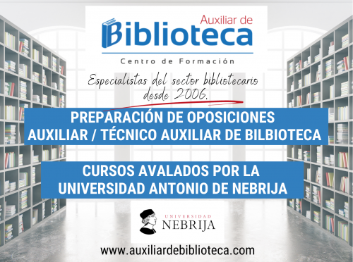 Imagen perfecta Academia Auxiliar de Biblioteca