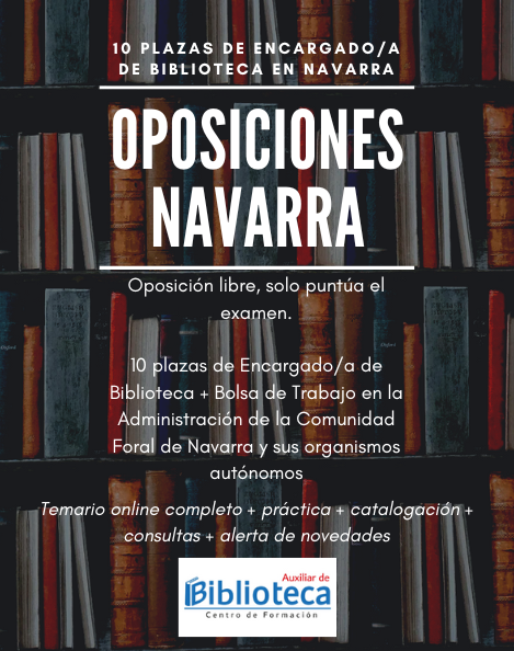 Temario Encargado de Biblioteca Navarra
