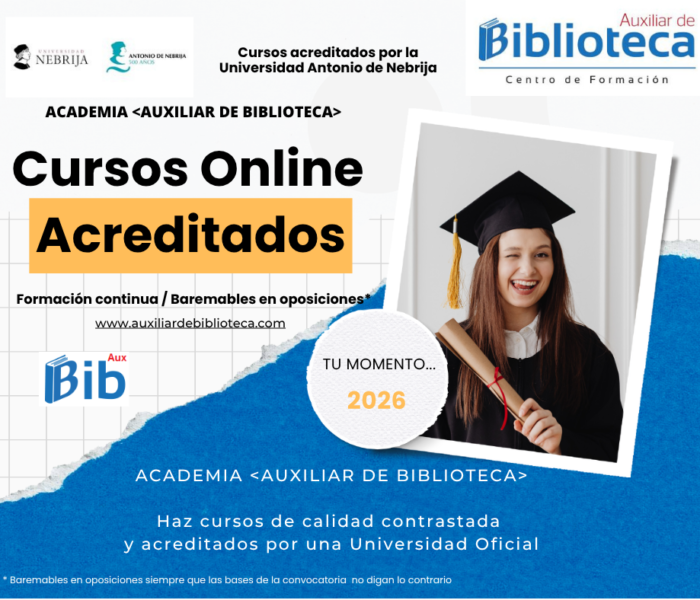 Cursos homologados biblioteca
