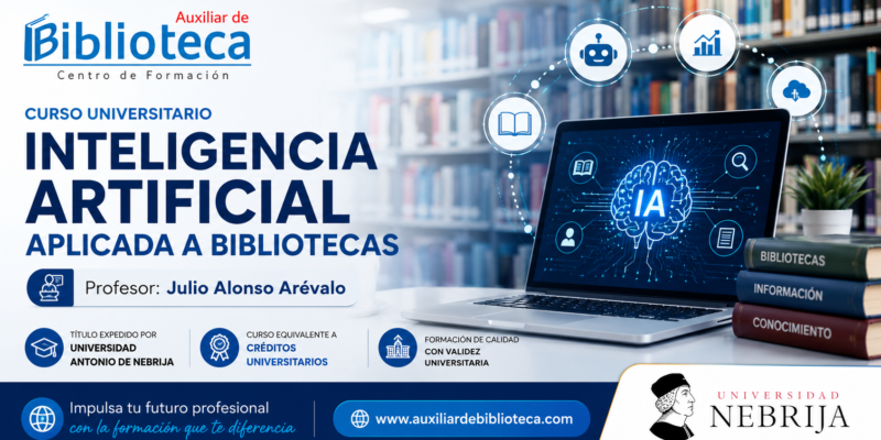 Inteligencia artificial en bibliotecas